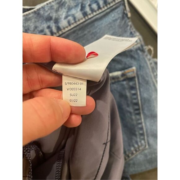 Athleta avenue printed wide leg crop pant size 8 - Picture 5 of 5